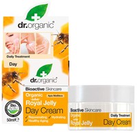Dr Organic Royal Jelly Rejuvenating, Hydrating & Healthy Aging Day Cream 50ml - Θρεπτική, Ενυδατική & Αναζωογονητική Κρέμα Ημέρας Προσώπου