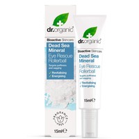 Dr Organic Dead Sea Mineral Eye Rescue Rollerball 15ml - Σέρουμ Ματιών με Βιολογικά Μεταλλικά Στοιχεία για Μαύρους Κύκλους, Σακούλες, Πρηξίματα