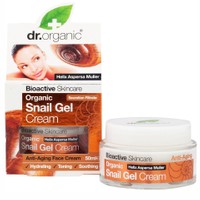 Dr Organic Snail Gel Cream for  50ml - Ενυδατική & Αντιγηραντική Κρέμα Προσώπου με Έκκριμα Σαλιγκαριού