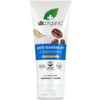 Dr Organic Anti Dandruff Conditioner With Coffee 200ml - Μαλακτική Κρέμα Κατά της Πιτυρίδας με Καφέ