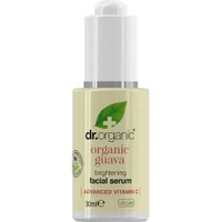 Dr Organic Guava Brightening Facial Serum 30ml - Ενυδατικός Ορός Προσώπου για Λάμψη με Βιταμίνη C