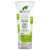 Dr Organic Calendula Skin Lotion 200ml - Γαλάκτωμα Σώματος με Καλέντουλα, Ιδανικό για τα πιο Ευαίσθητα Δέρματα