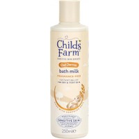 Childs Farm OatDerma Bath Milk 250ml - Βρεφικό Καταπραϋντικό Γαλάκτωμα Σώματος με Εκχύλισμα Βρώμης Χωρίς Άρωμα για Ξηρό & Ευαίσθητο Δέρμα Κατάλληλο από τη Γέννηση