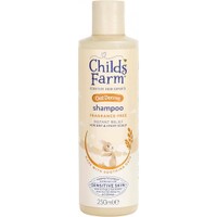 Childs Farm OatDerma Shampoo 250ml - Βρεφικό Καταπραϋντικό Σαμπουάν με Εκχύλισμα Βρώμης Χωρίς Άρωμα για Ξηρό & Ευαίσθητο Τριχωτό Κατάλληλο απο τη Γέννηση