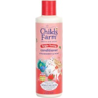 Childs Farm Tangle-Taming Strawberry & Mint Conditioner 250ml - Παιδική Μαλακτική Κρέμα Μαλλιών με Άρωμα Φράουλα & Μέντα