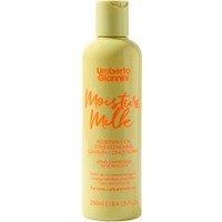 Umberto Giannini Strong Curls Moisture Milk Rosemary Oil Leave-In Conditioner 250ml - Μαλακτική Κρέμα Μαλλιών Χωρίς Ξέβγαλμα που Μαλακώνει & Προστατεύει από το Σπάσιμο με Βιοτίνη, Βούτυρο Καριτέ, Καστορέλαιο & Jojoba
