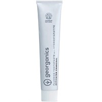 Georganics Hydroxyapatite, Activated Charcoal & Fluoride Toothpaste 75ml - Οδοντόκρεμα με Συνδυασμό Υδροξυαπατίτη & Ενεργού Άνθρακα