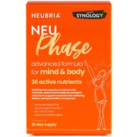 Neubria Neu Phase 30tabs - Συμπλήρωμα Διατροφής για Μυαλό, Σώμα Πριν, Κατά την Διάρκεια & Μετά την Εμμηνόπαυση