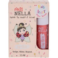 Miss Nella Lip Gloss 3.2ml - Pink Secret - Ενυδατικό Lip Gloss για Παιδιά