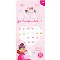 Miss Nella Nail Stickers 3y+, 60 Τεμάχια - Παιδικά Χαριτωμένα Αυτοκόλλητα Νυχιών