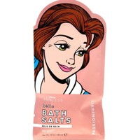 Mad Beauty Disney Princess Belle Bath Salts 80g - Άλατα Μπάνιου με Άρωμα Φρούτα του Πάθους