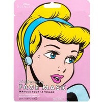 Mad Beauty Disney Princess Cinderella Face Mask 25ml - Υφασμάτινη Μάσκα Προσώπου με Ενυδατικό Εκχύλισμα Φράουλας