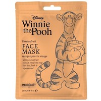 Mad Beauty Winnie the Pooh Passionfruit Face Mask Κωδ 99157, 1x25ml - Υφασμάτινη Μάσκα Προσώπου με Φρούτα του Πάθους για Απαλότητα & Λάμψη