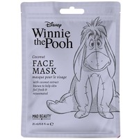 Mad Beauty Winnie the Pooh Coconut Face Mask Κωδ 99160, 1x25ml - Υφασμάτινη Μάσκα Προσώπου με Καρύδα για Λάμψη