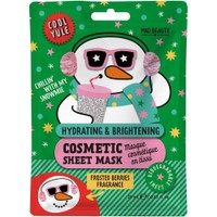 Mad Beauty Cool Yule Snow Man Sheet Mask 25ml - Γιορτινή Ενυδατική Μάσκα Προσώπου για Λάμψη