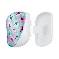 Tangle Teezer Compact Styler Detangling Hairbrush Digital Skin Pink/Aqua 1 Τεμάχιο - Επαναστατική Βούρτσα που Ξεμπερδεύει Εύκολα τα Μαλλιά