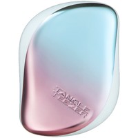Tangle Teezer Compact Styler Detangling Hairbrush Pink Blue Chrome 1 Τεμάχιο - Επαναστατική Βούρτσα που Ξεμπερδεύει Εύκολα τα Μαλλιά