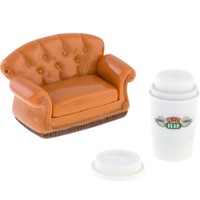 Mad Beauty Friends Lip Balm Duo Sofa & Cup Κωδ 99062, 2 Τεμάχια - Ενυδατικό Βάλσαμο Χειλιών σε Σχέδια & Αρώματα Εμπνευσμένα Από τη Σειρά Friends