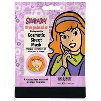 Mad Beauty Scooby-Doo Daphne Cosmetic Sheet Mask Κωδ 99181, 1x25ml - Υφασμάτινη Μάσκα Προσώπου με Λεβάντα για Χαλάρωση