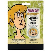 Mad Beauty Scooby-Doo Shaggy Cosmetic Sheet Mask Κωδ 99182, 1x25ml - Υφασμάτινη Μάσκα Προσώπου με Καρύδα για Θρέψη