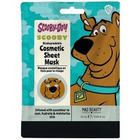 Mad Beauty Scooby-Doo Scooby Cosmetic Sheet Mask Κωδ 99180, 1x25ml - Υφασμάτινη Μάσκα Προσώπου με Αγγούρι για Ενυδάτωση & Λάμψη