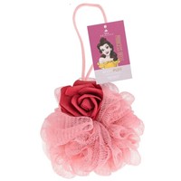 Mad Beauty Disney Princess Belle Body Puff Ροζ Κωδ 99536, 1 Τεμάχιο - Σφουγγάρι Μπάνιου Πεντάμορφη