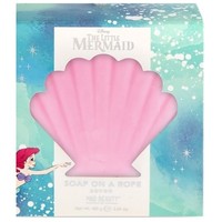 Mad Beauty The Little Mermaid Soap on a Rope Κωδ 99522, 180g - Σαπούνι Σώματος σε Σχήμα Κοχύλι Μικρή Γοργόνα