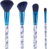 Mad Beauty Disney Stitch Cosmetic Brush Set Κωδ 99645, 4 Τεμάχια - Σετ Πινέλων Μακιγιάζ Εμπνευσμένο Από το Χαρακτήρα Stitch της Disney