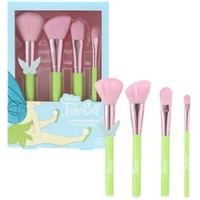 Mad Beauty Tinks Pixie Perfection Cosmetic Brush Set 4 Τεμάχια - Σετ Πινέλων Μακιγιάζ Εμπνευσμένο από τη Χαρακτήρα Tinkerbell της Disney