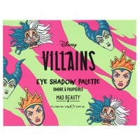 Mad Beauty Wicked Villains Eyeshadow Palette 1 Τεμάχιο - Παλέτα Σκιών με 12 Ζεστές Ματ, Έντονες & Αστραφτερές Αποχρώσεις