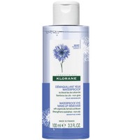 Klorane Cornflower Waterproof Eye Make-up Remover 100ml - Διφασικό Υγρό Καθαρισμού - Ντεμακιγιάζ Ματιών, Κατάλληλο για Ευαίσθητα Μάτια & Χρήστες Φακών Επαφής