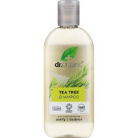 Dr Organic Tea Tree Shampoo 265ml - Σαμπουάν με Βιολογικό Τεϊόδεντρο για Καταπράϋνση &  Ενυδάτωση του Τριχωτού,  Κανονικά-Λιπαρά Μαλλιά