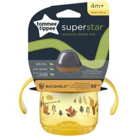 Tommee Tippee Superstar Bacshield Weaning Sippee Cup 4m+, 190ml - Εκπαιδευτικό Πλαστικό Κύπελλο με Στόμιο για Μικρά Παιδιά