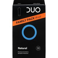 Duo Natural Premium Condoms Value Pack 30 Τεμάχια - Φυσικό Προφυλακτικό για να Νιώθετε Ασφαλής σε Κάθε Περίσταση