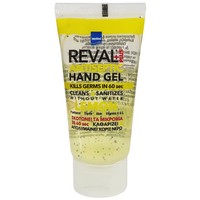 InterMed Reval Plus Antiseptic Hand Gel Lemon 30ml - Βιοκτόνο Αντισηπτικό Χεριών με Άρωμα Λεμόνι που Σκοτώνει το 99,9% των Μικρόβιων