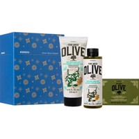 Korres Promo Xmas Gift Set Olive & Ginger Mint 1 Τεμάχιο - Σετ Καθαρισμού Σώματος με Νότες Τζίντζερ & Μέντα