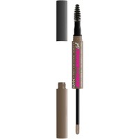NYX Professional Makeup Zero to Brow Longwear Gel Φρυδιών 2ml 1 Τεμάχιο - Ash Brown - Διπλό Απλικατέρ Φρυδιών