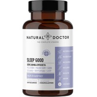 Natural Doctor Sleep Good 60veg.caps - Συμπλήρωμα Διατροφής με Μελατονίνη, Αμινοξέα & Φυτικά Εκχυλίσματα για Γρηγορότερο & Ποιοτικότερο Ύπνο