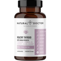 Natural Doctor Healthy Thyroid 60veg.caps - Συμπλήρωμα Διατροφής Φυτικών Εκχυλισμάτων, Βιταμινών, Μετάλλων & Αμινοξέων για την Υποστήριξη της Καλής Λειτουργίας του Θυρεοειδή Αδένα