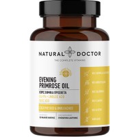 Natural Doctor Evening Primrose Oil 120caps - Συμπλήρωμα Διατροφής με Έλαιο Νυχτολούλουδου Πλούσιο Ω6 Λιπαρά Οξέα για Αντιμετώπιση των Συμπτωμάτων της Εμμηνόπαυσης