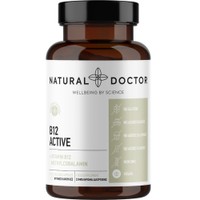 Natural Doctor B12 Active 120veg.caps - Συμπλήρωμα Διατροφής Βιταμίνης Β12 για τη Καλή Λειτουργία του Νευρικού Συστήματος Κατά της Κόπωσης & της Εξάντλησης