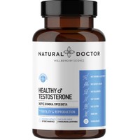 Natural Doctor Healthy Testosterone 60veg.caps - Συμπλήρωμα Διατροφής Φυτικών Εκχυλισμάτων, Μετάλλων, Αμινοξέων & Βιταμινών για Ενίσχυση της Ανδρικής Γονιμότητας & Διατήρηση Φυσιολογικών Επιπέδων Τεστοστερόνης στο Αίμα