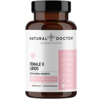 Natural Doctor Female♀ Libido 60veg.caps - Συμπλήρωμα Διατροφής Φυτικών Εκχυλισμάτων, Μετάλλων, Βιταμινών & Αμινοξέων για Ενίσχυση της Γονιμότητας & Υποστήριξη της Αναπαραγωγικής Λειτουργίας του Γυναικείου Οργανισμού