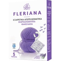 Power Health Fleriana Moth Repellent 5τμχ - Φυσικό Σκοροαπωθητικό με Γερανιόλη, Ιδανικό για Παιδικά Ρούχα