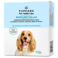 Power Health Fleriana Pet Health Care Repellent Collar 68cm 1 Τεμάχιο - Απωθητικό Περιλαίμιο Σκύλου ή Γάτας για Ψύλλους, Κουνούπια, Τσιμπούρια, Ακάρεα & Σκνίπες