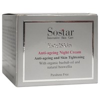 Sostar EstelSkin Anti-ageing Night Cream 50ml - Αντιγηραντική Κρέμα Νυκτός για Εντατική Αντιγήρανση & Σύσφιγξη