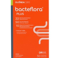 Olonea Bacteflora Plus 30caps - Συμπλήρωμα Διατροφής με Προβιοτικά & Πρεβιοτικά για την Ισορροπία του Εντερικού Μικροβιώματος & την Καλή Λειτουργία του Εντέρου
