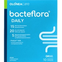 Olonea Bacteflora Daily 10caps - Συμπλήρωμα Διατροφής Προβιοτικών για την Ενίσχυση του Εντερικού Μικροβιώματος