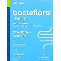 Olonea Bacteflora Daily Synbiotic 10caps - Συμπλήρωμα Διατροφής για τη Συμπλήρωση του Εντερικού Μικροβιώματος