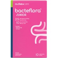 Olonea Bacteflora Junior 10 Sticks - Συμπλήρωμα Διατροφής με Προβιοτικά για Παιδιά, για την Υγεία του Μικροβιώματος του Εντέρου σε Σκόνη με Ουδέτερη Γεύση